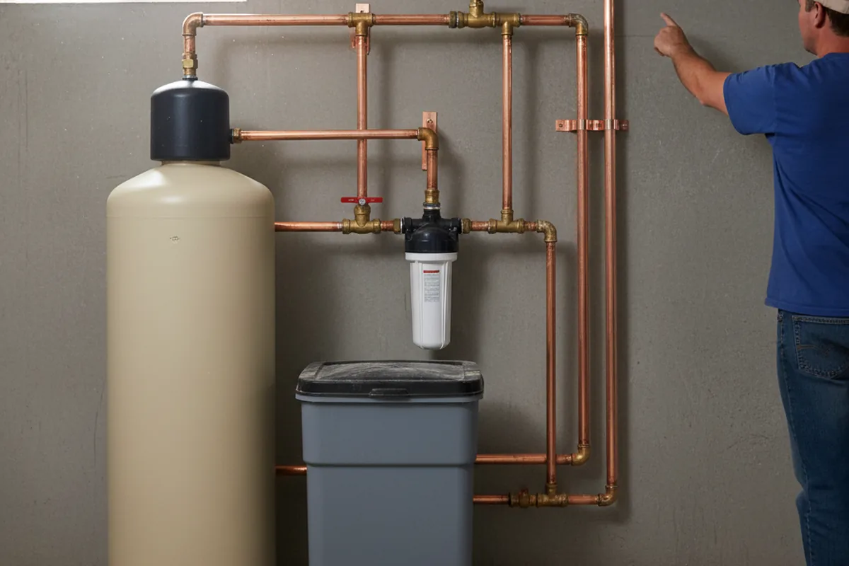 Whole-house water treatment system installed in Eloy